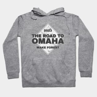 Wake Forest Road To Omaha College Baseball 2023 Hoodie